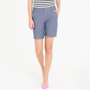 J. Crew Frankie Bermuda Chambray Short